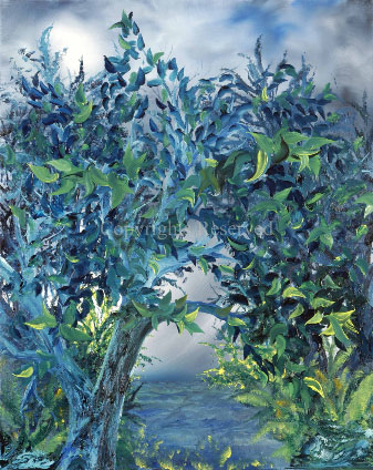 Blue Island Art Blue Island - Fine Art Lost Painting